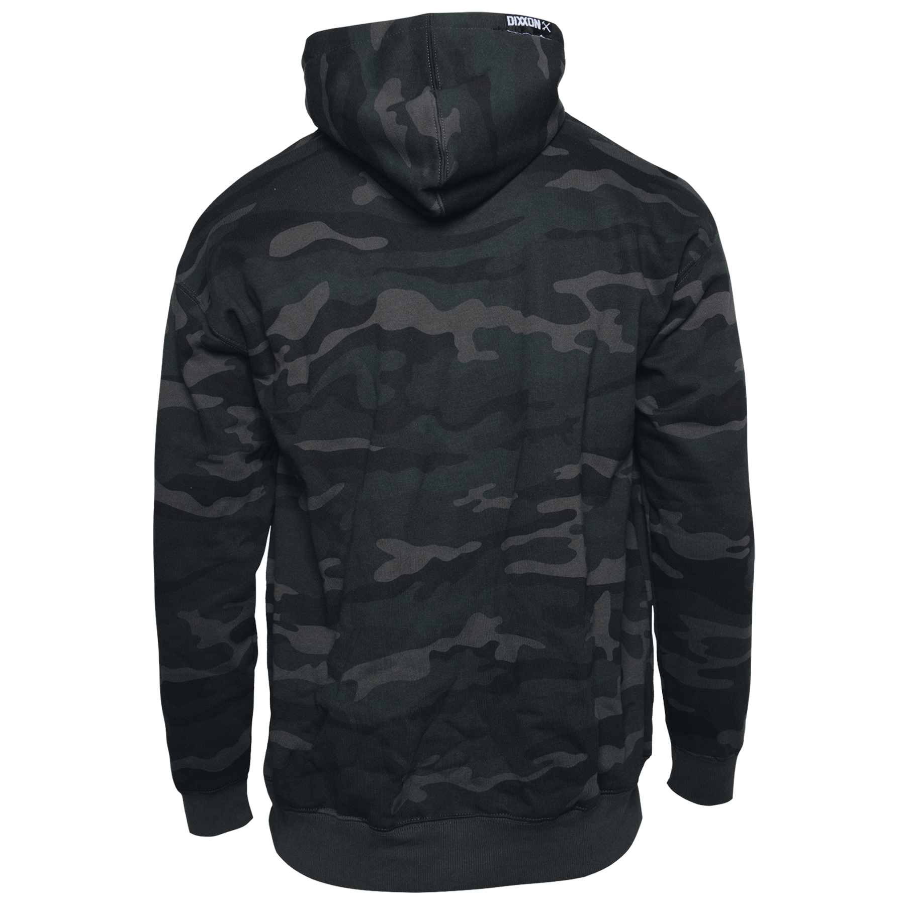 Working Class Hoodie - Black Camo