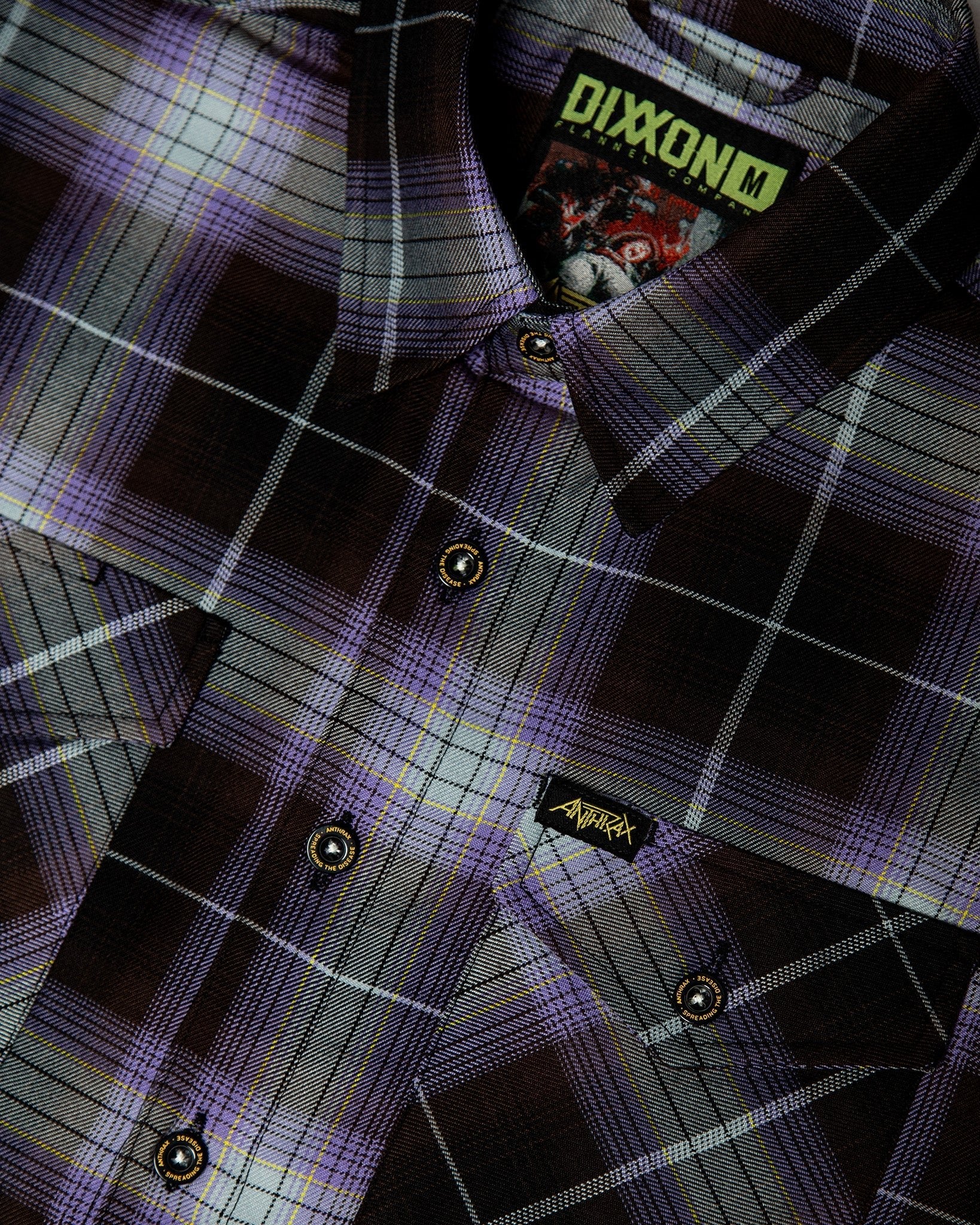 Women's Anthrax Spreading the Disease Flannel - Dixxon Flannel Co.