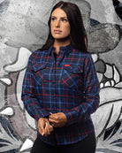 Women's Blood Stripe Flannel - Dixxon Flannel Co.