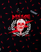 Women's Bolt Party Shirt - Black & Red - Dixxon Flannel Co.