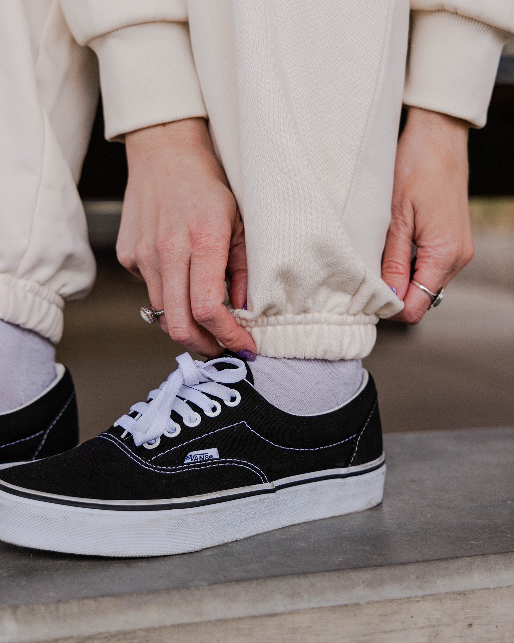 Women's DFCO Sweatpants - Bone - Dixxon Flannel Co.
