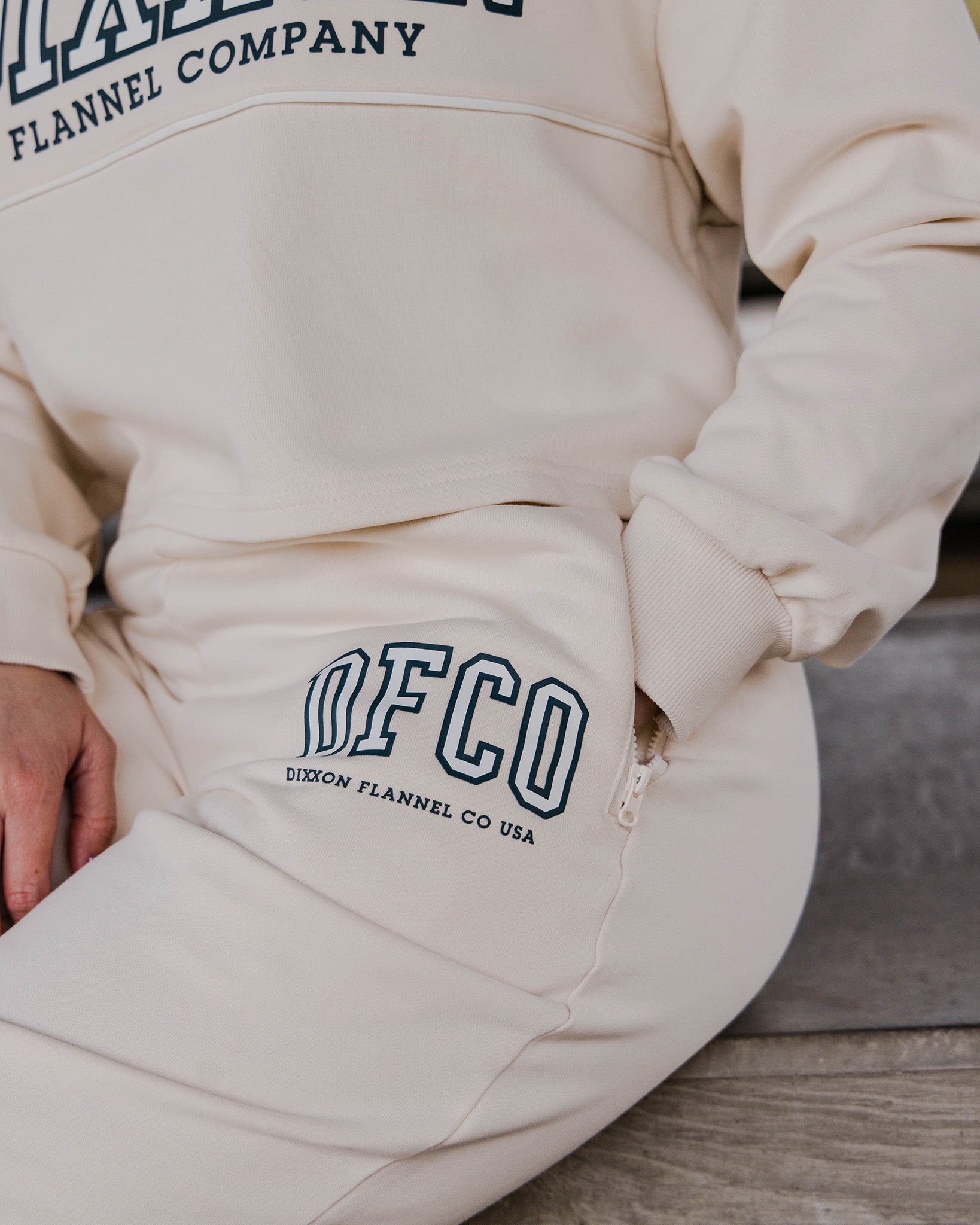 Women's DFCO Sweatpants - Bone - Dixxon Flannel Co.