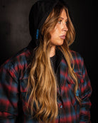 Women's Dimension Hooded Flannel Jacket - Dixxon Flannel Co.