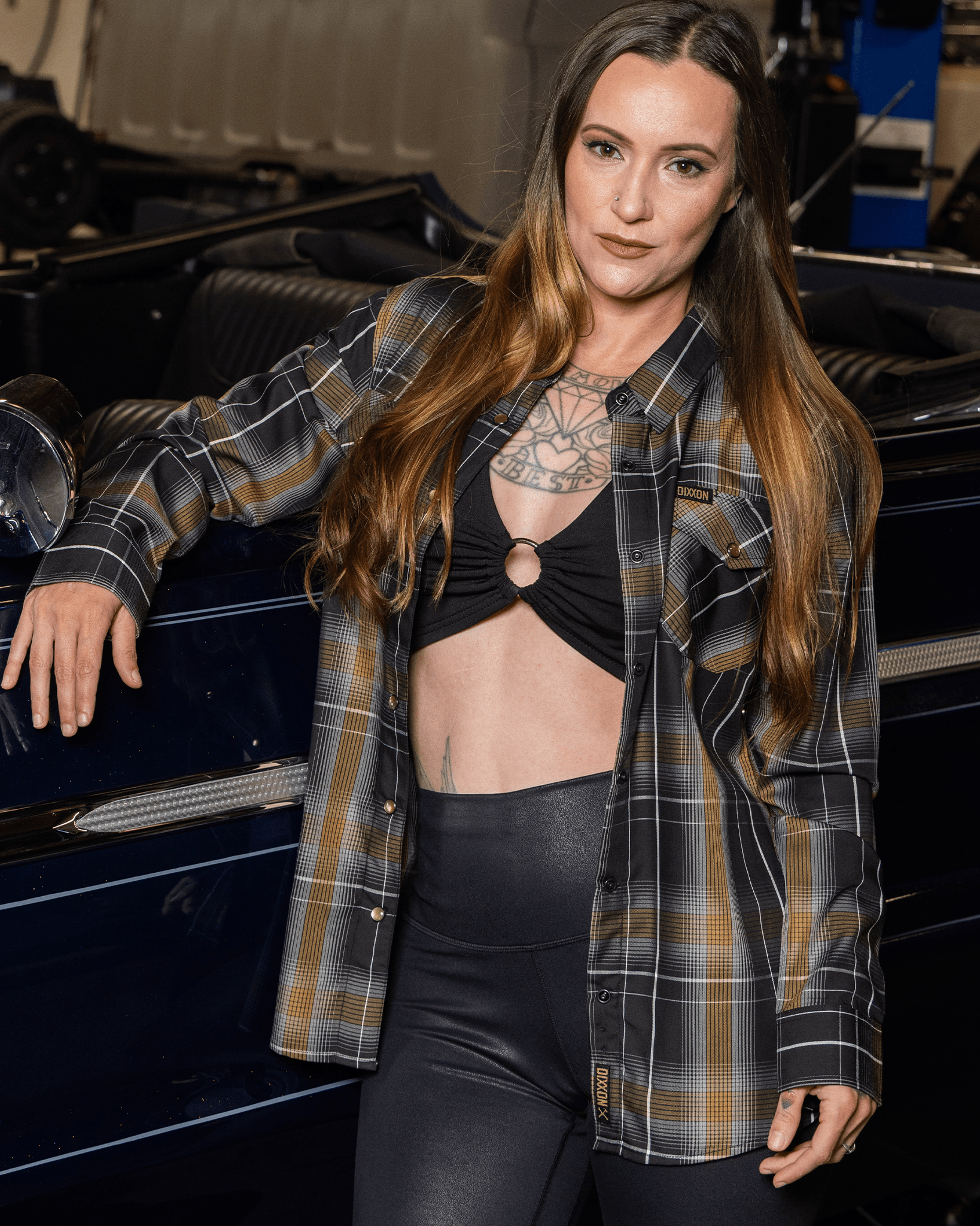 Women's Gypsy Gold Bamboo Long Sleeve - Dixxon Flannel Co.