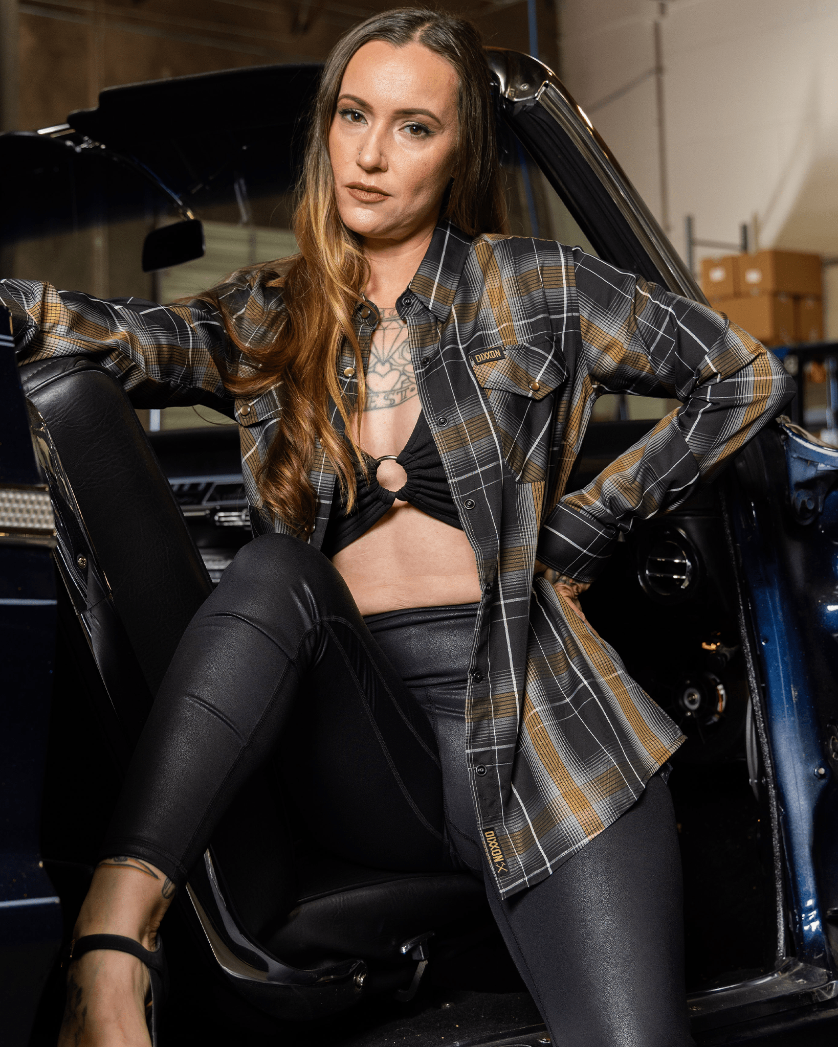 Women's Gypsy Gold Bamboo Long Sleeve - Dixxon Flannel Co.