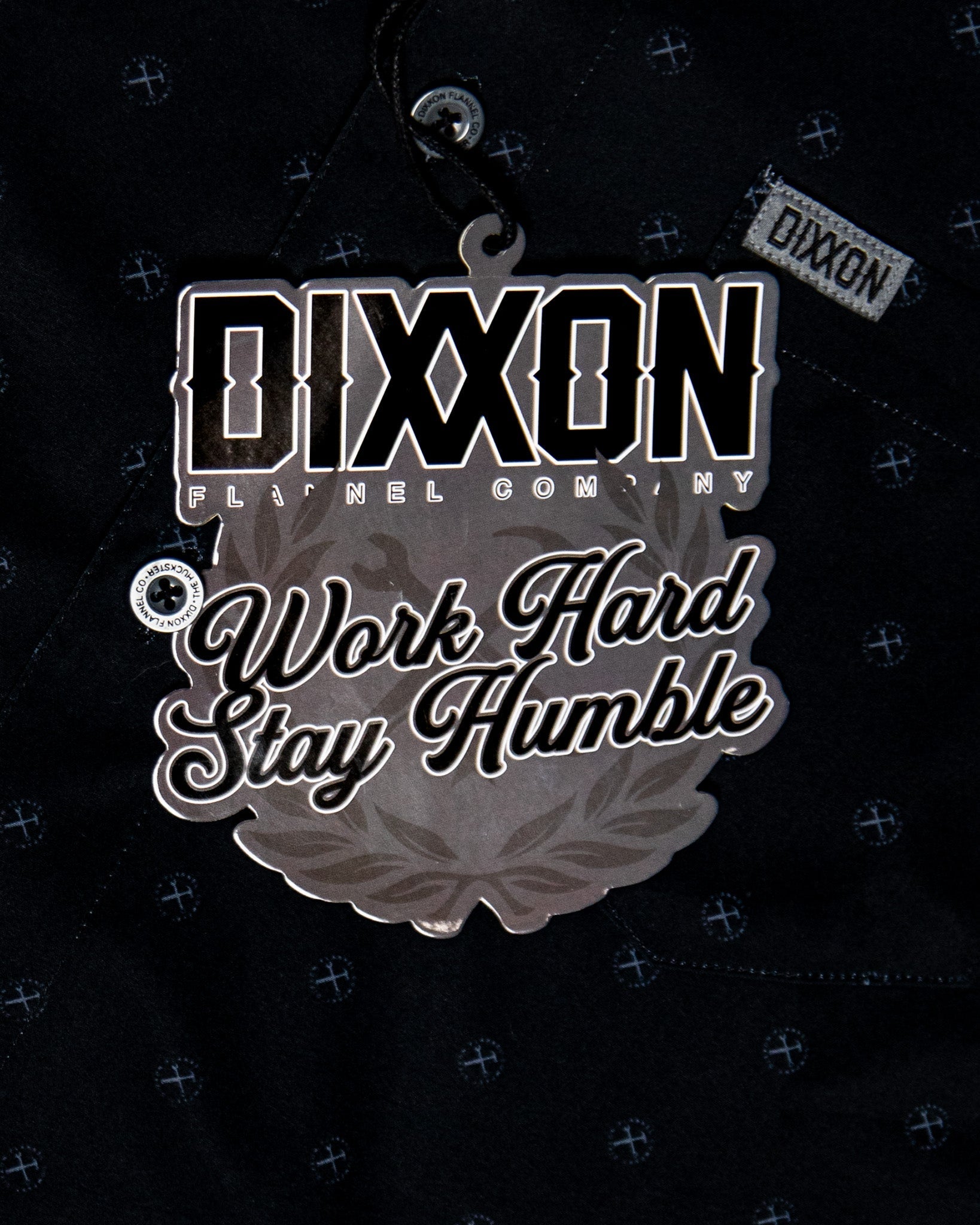 Women's Huckster Party Shirt - Black & Grey - Dixxon Flannel Co.