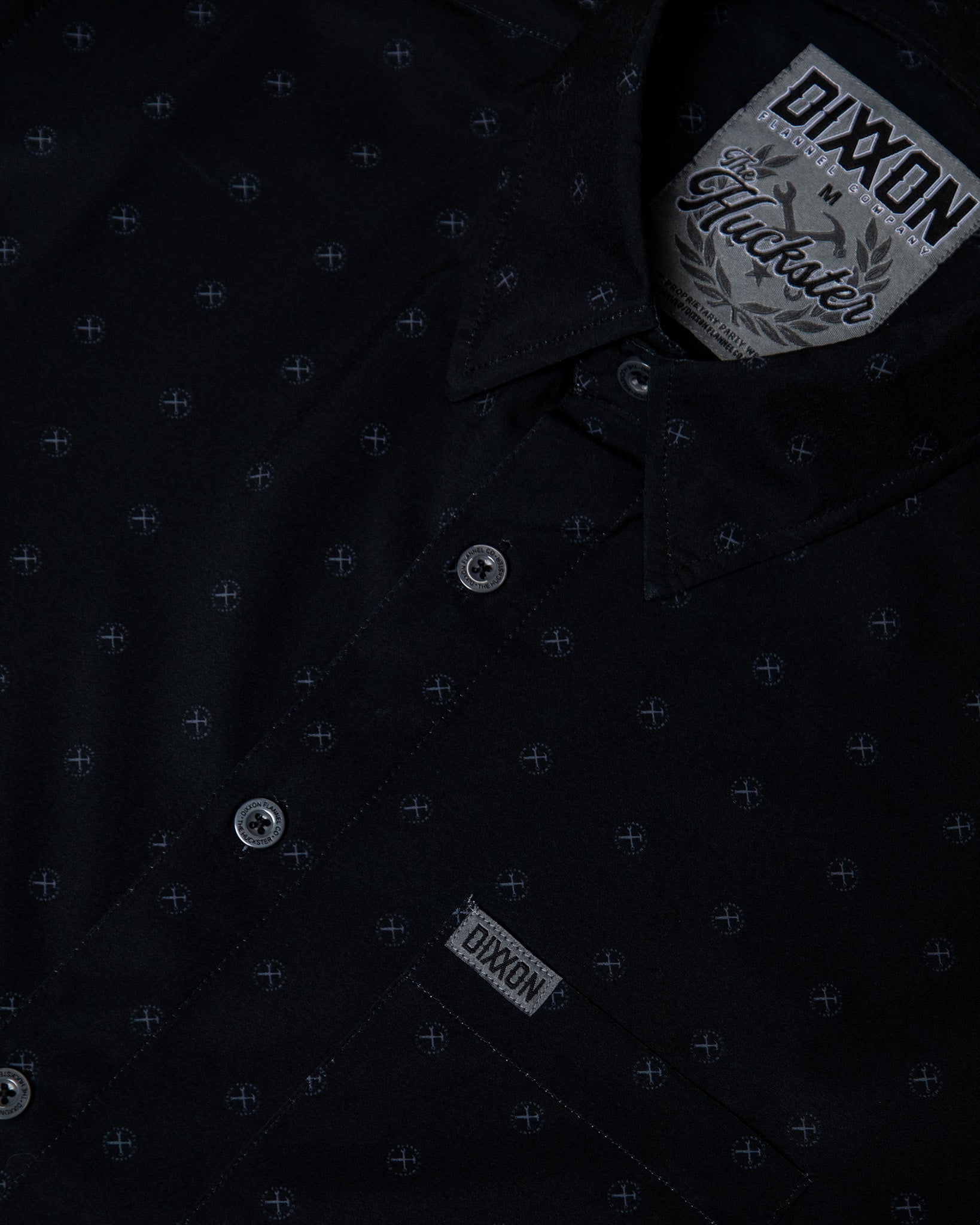 Women's Huckster Party Shirt - Black & Grey - Dixxon Flannel Co.