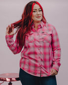 Women's Keep A Breast I Love Boobies Flannel - Dixxon Flannel Co.