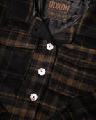Women's Long Shacket - Brown & Black - Dixxon Flannel Co.