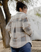 Women's Long Shacket - Morning Mist - Dixxon Flannel Co.