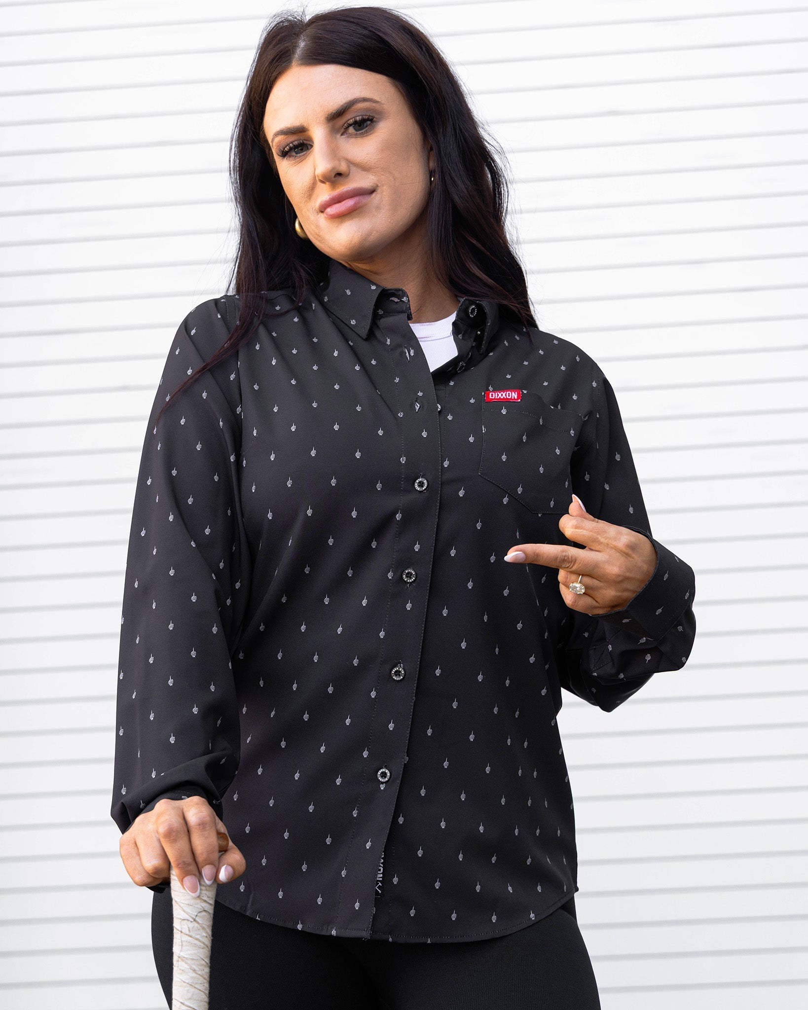 Women's Old Hoss Long Sleeve Party Shirt - Dixxon Flannel Co.