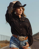 Women's Outlaw Bamboo Long Sleeve - Lasso - Dixxon Flannel Co.