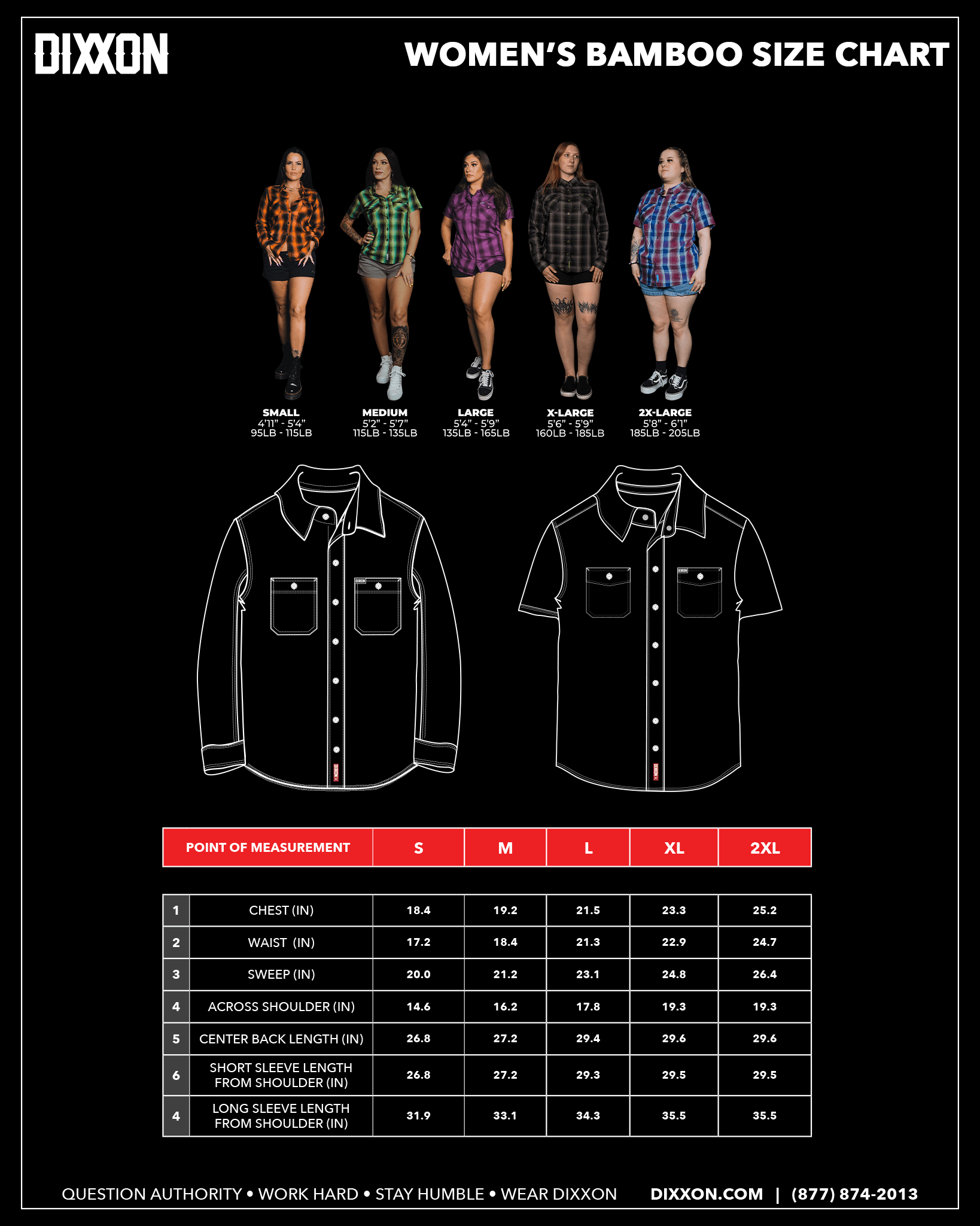 Women's Piranha Bamboo Short Sleeve - Dixxon Flannel Co.