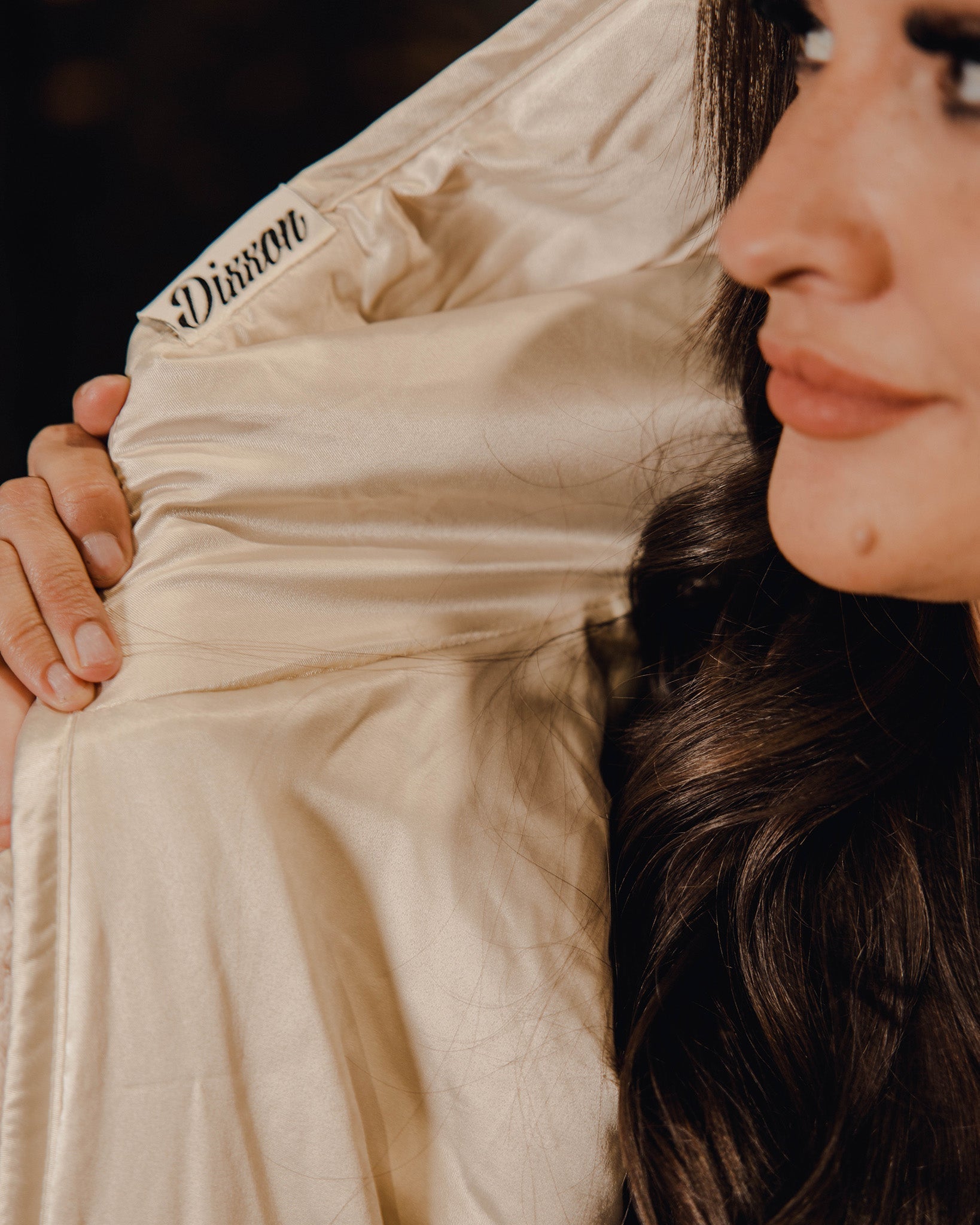 Women's Sherpa Cardigan - Latte | Dixxon Flannel Co. – DIXXON UK