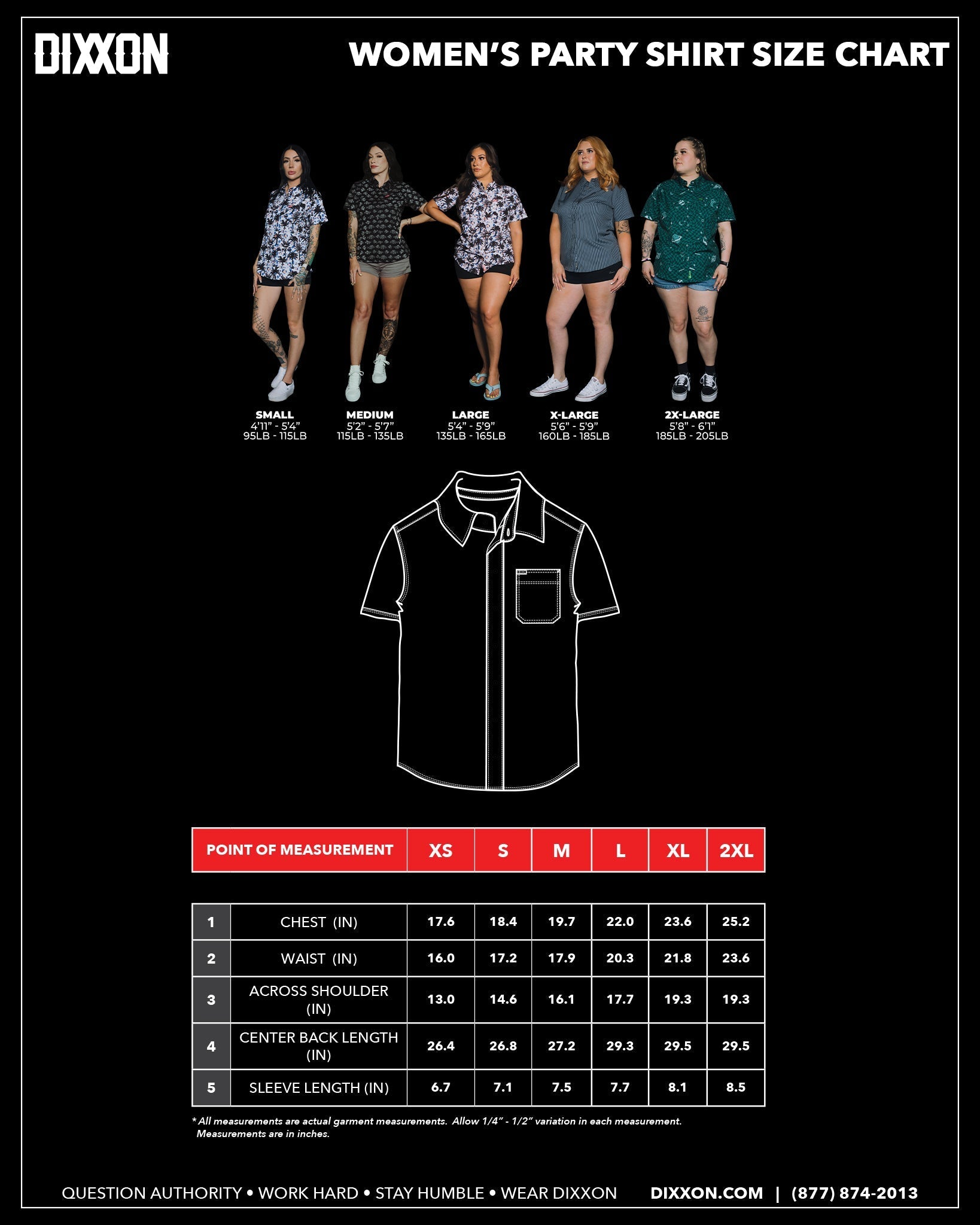 Women's Seven Seas Party Shirt - Dixxon Flannel Co.