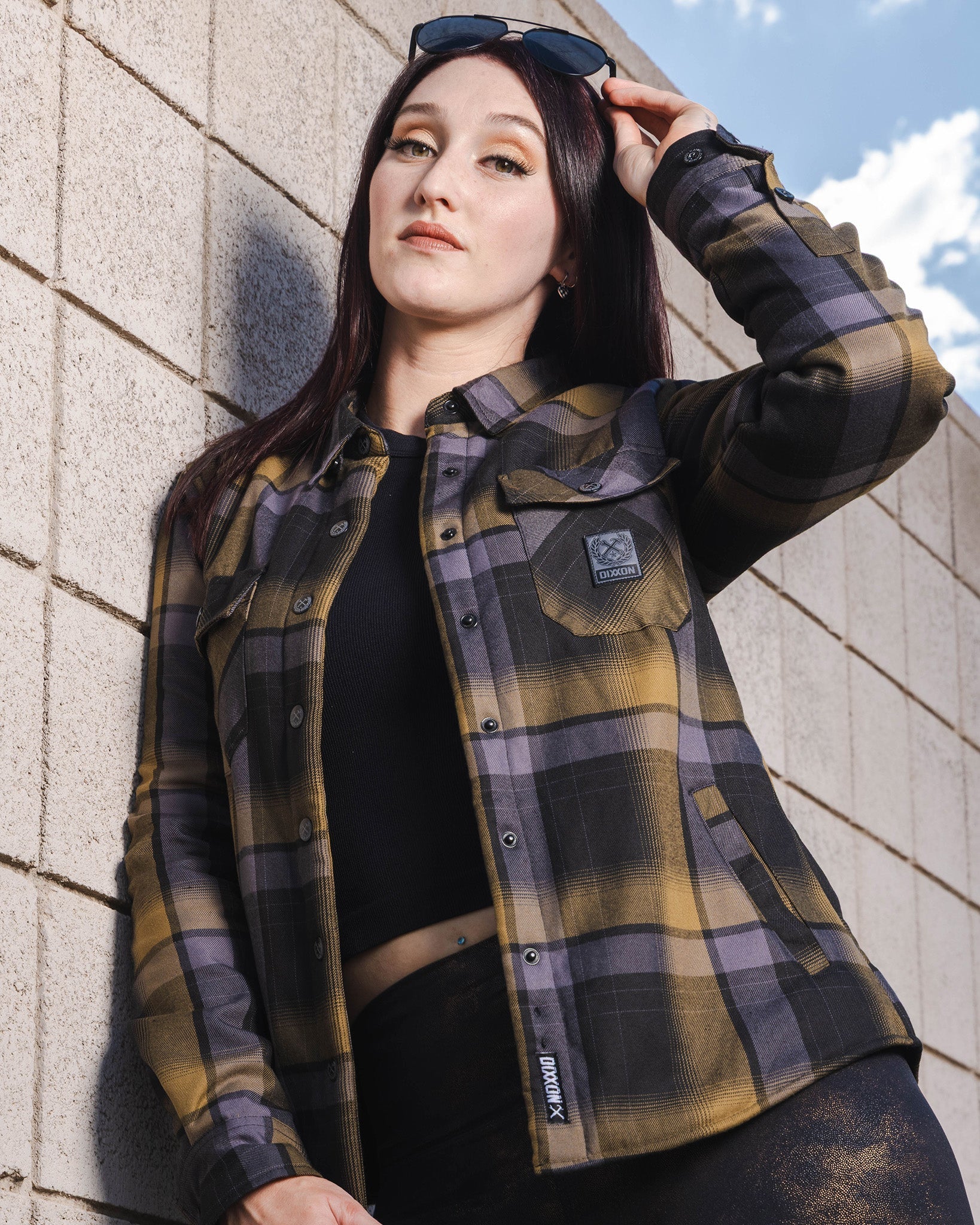 Women's The Knox Sherpa Lined Flannel - Dixxon Flannel Co.