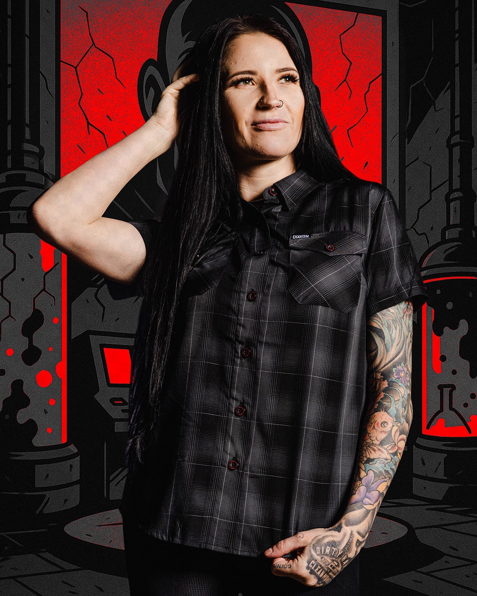 Women's The Villain Bamboo Short Sleeve - Dixxon Flannel Co.