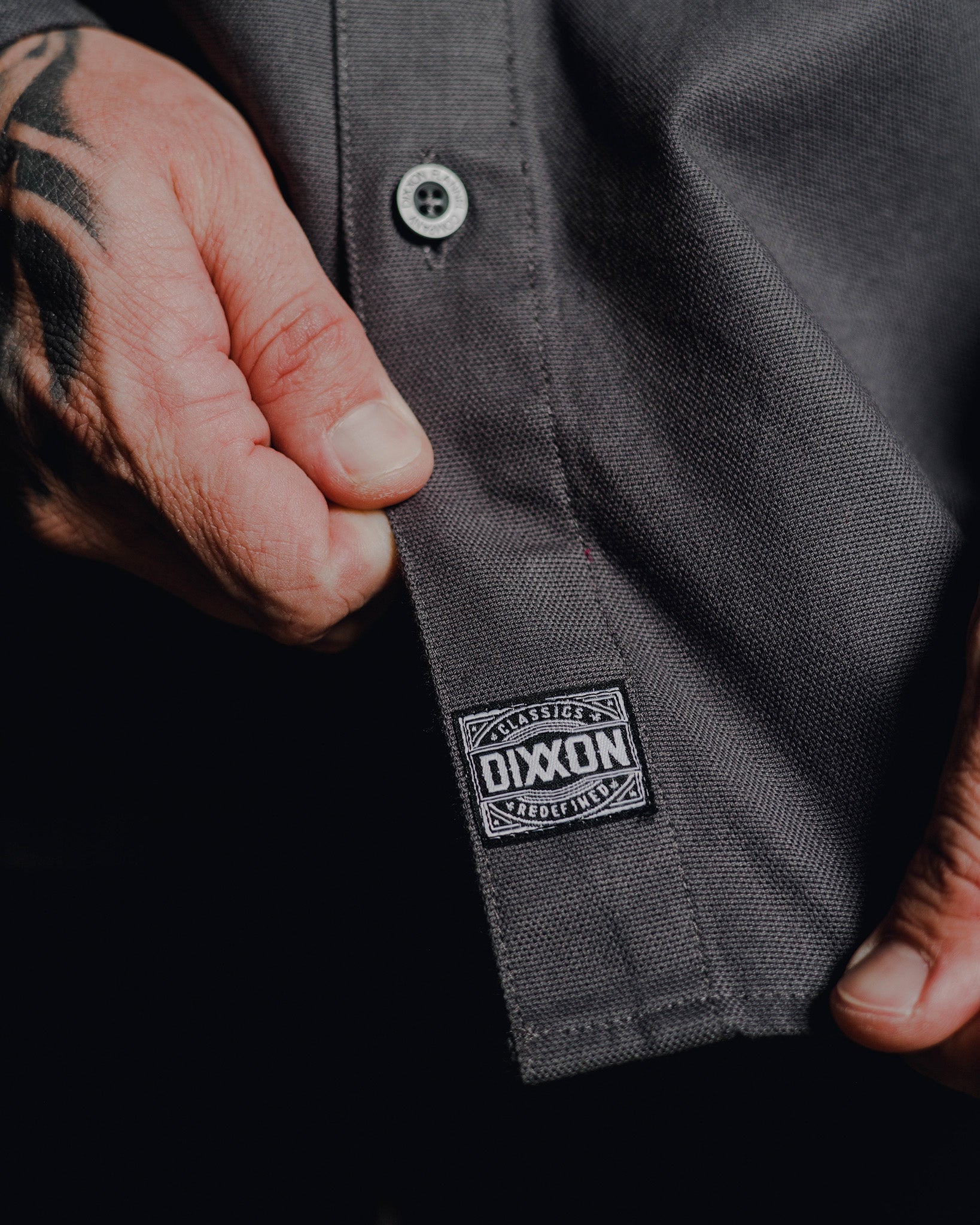 WorkForce Long Sleeve Work Shirt - Grey - Dixxon Flannel Co.