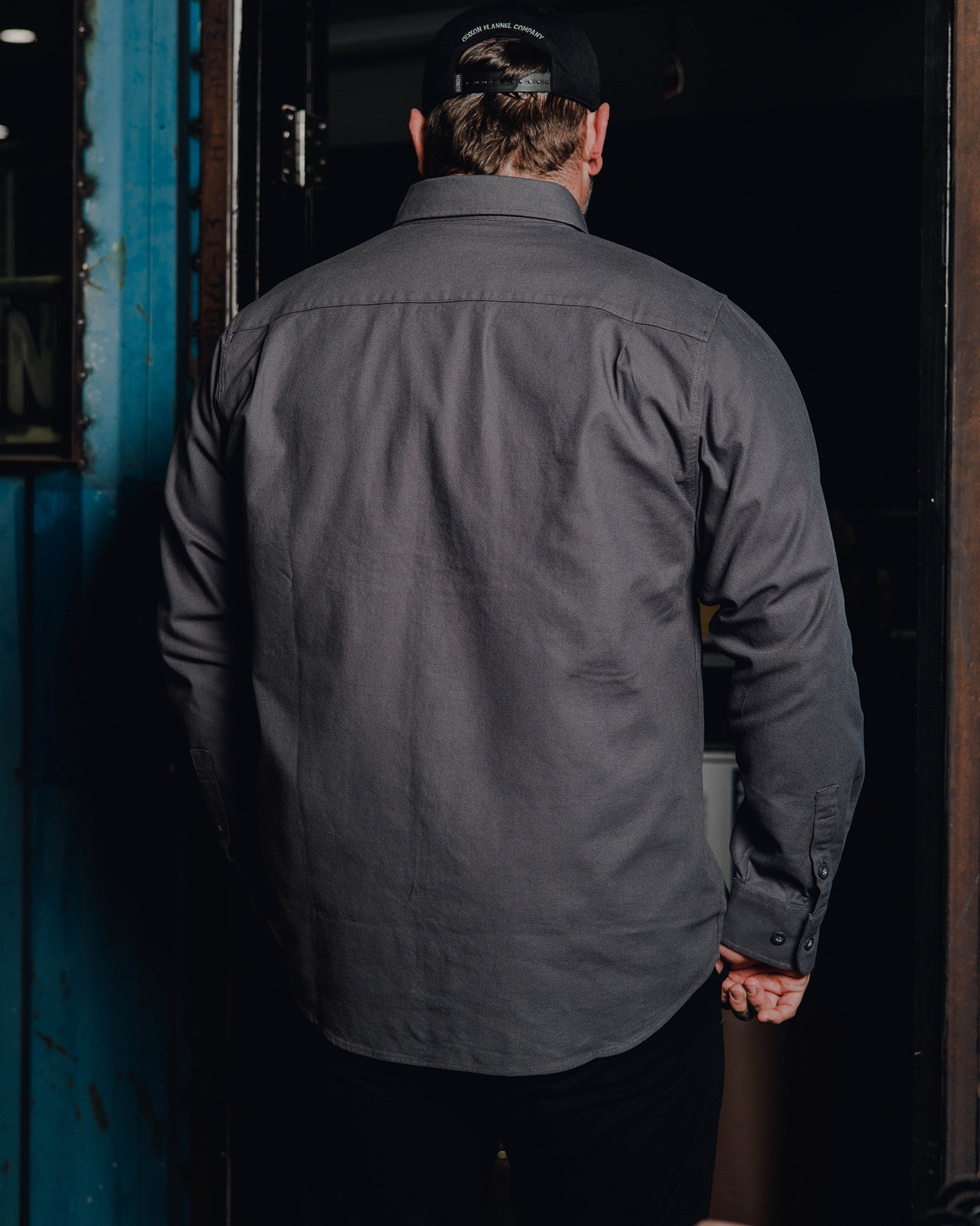 WorkForce Long Sleeve Work Shirt - Grey - Dixxon Flannel Co.