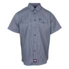 WorkForce Short Sleeve Work Shirt - Charcoal & Navy - Dixxon Flannel Co.