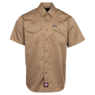 Dixxon WorkForce Short Sleeve Work Shirt - Khaki