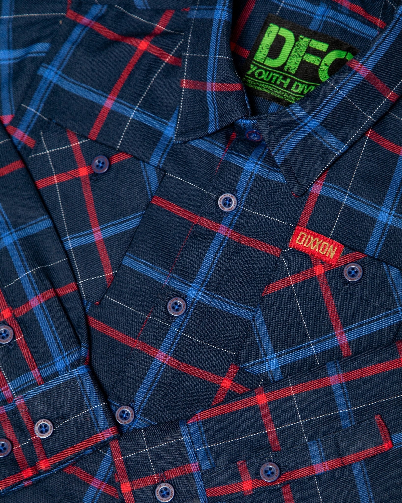 Youth Blood Stripe Flannel - Dixxon Flannel Co.