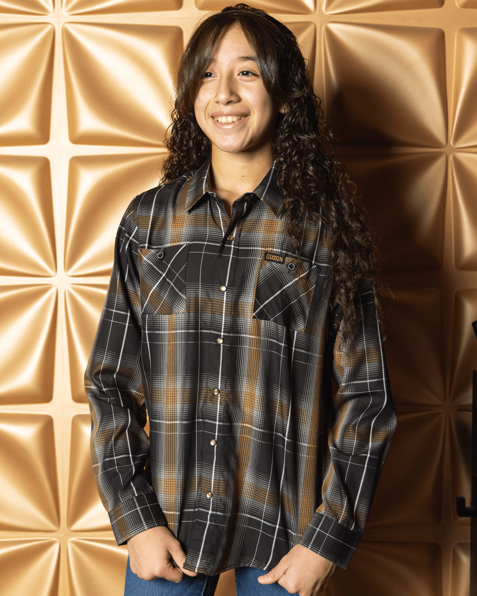Youth Gypsy Gold Bamboo Long Sleeve - Dixxon Flannel Co.