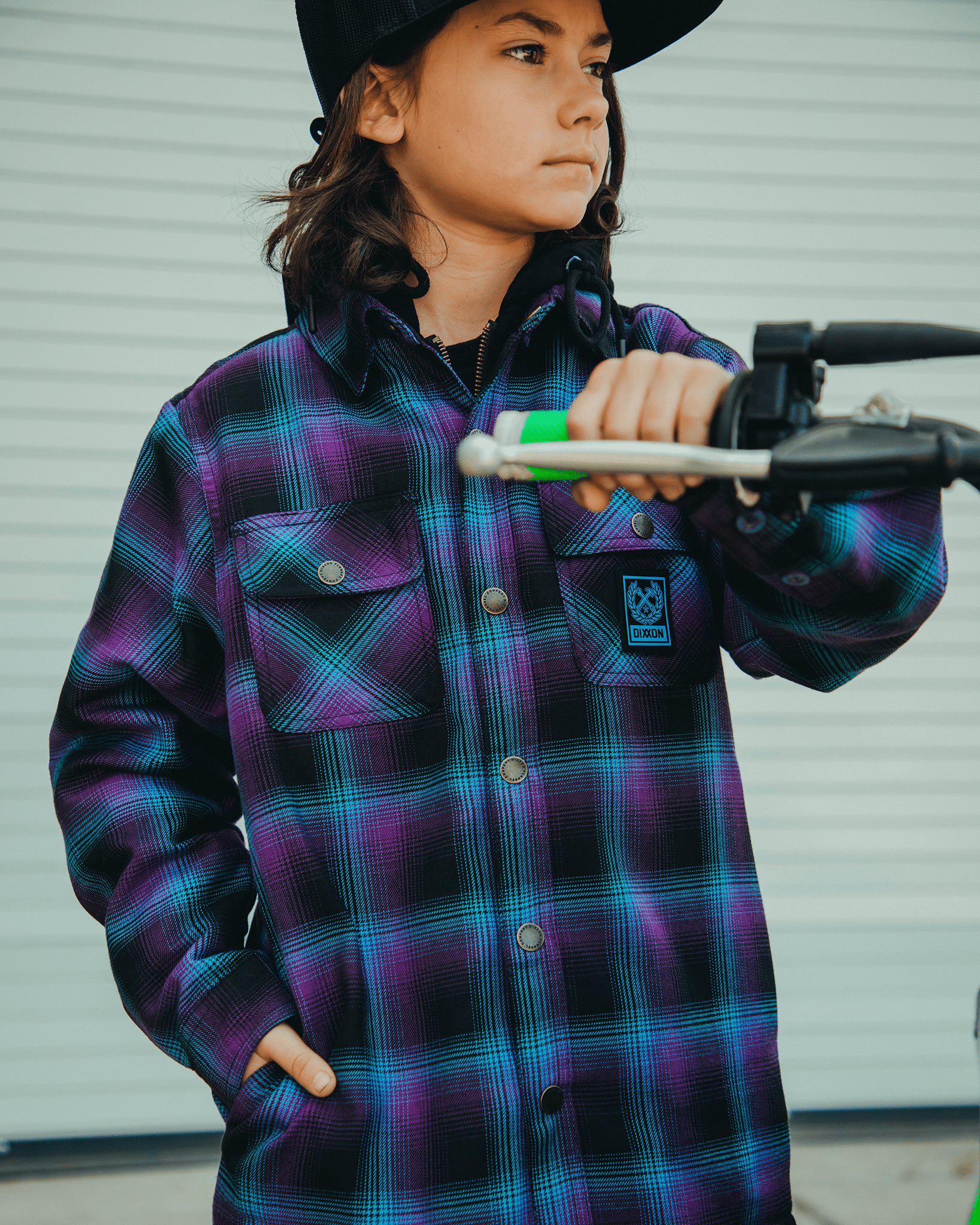 Youth Mystic Hooded Flannel Jacket - Dixxon Flannel Co.
