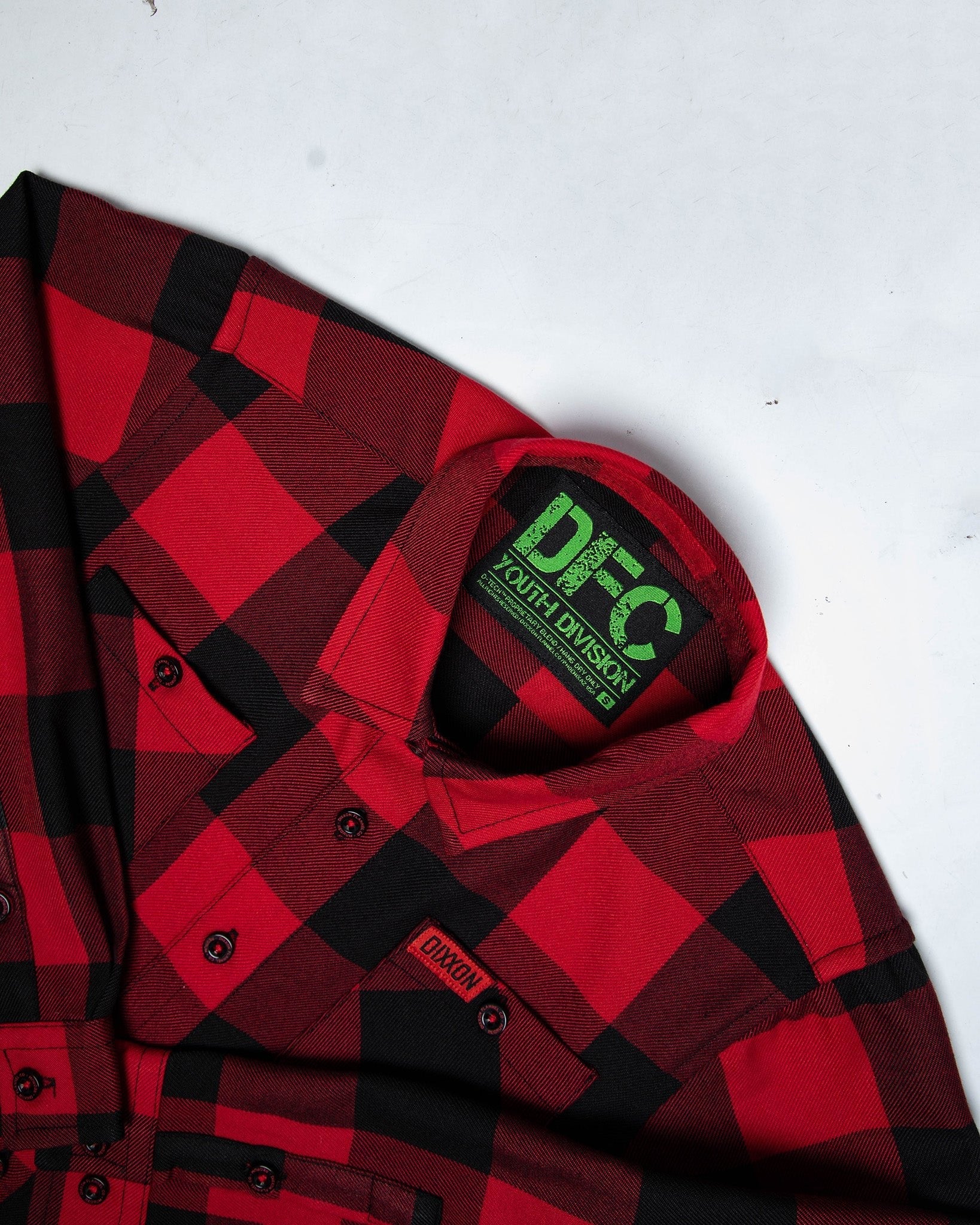 Dixxon Redrum Youth Large good Button Up Flannel *SOLD OUT*