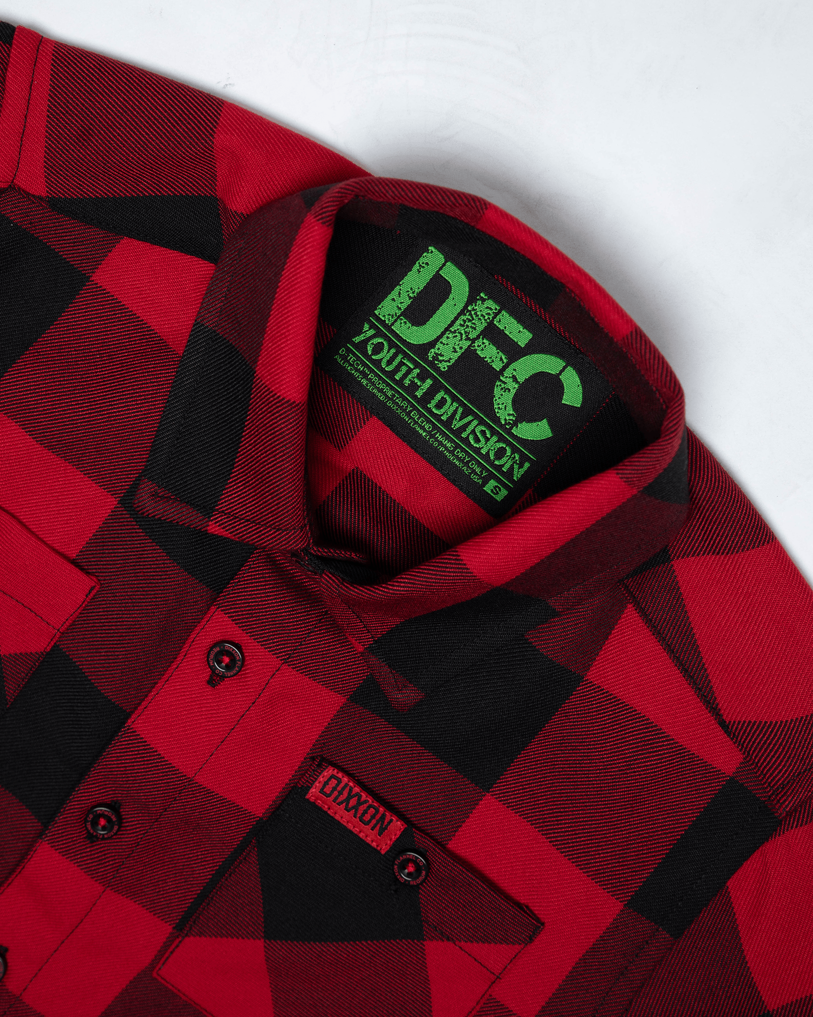 Youth Redrum Short Sleeve Flannel - Dixxon Flannel Co.