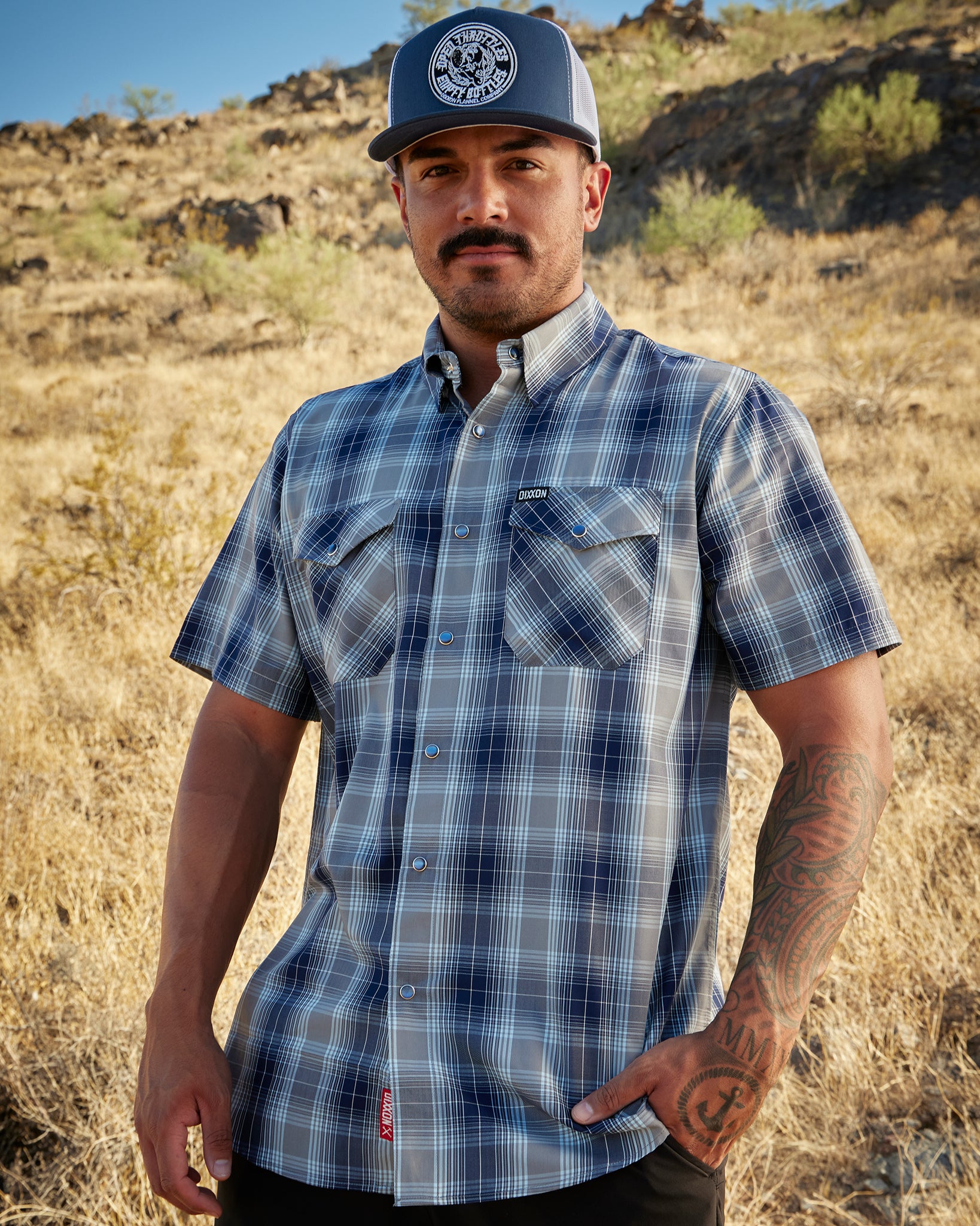 Dixxon Laredo Mens Bamboo Short Sleeve