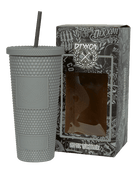 Dixxon Studded Matte Tumbler - Gray