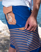 Doldrum Boardshorts - Blue & Gold | Dixxon Flannel Co. 