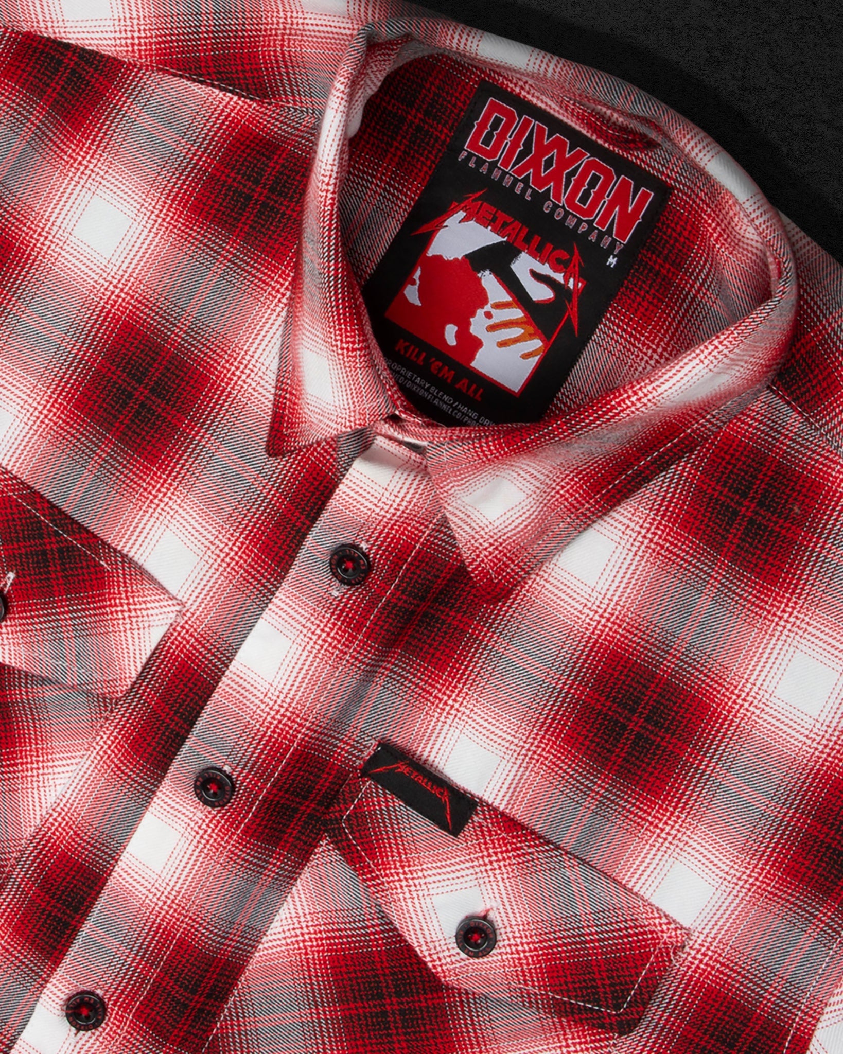 Men's Metallica Kill 'Em All Flannel | Dixxon Flannel Co.