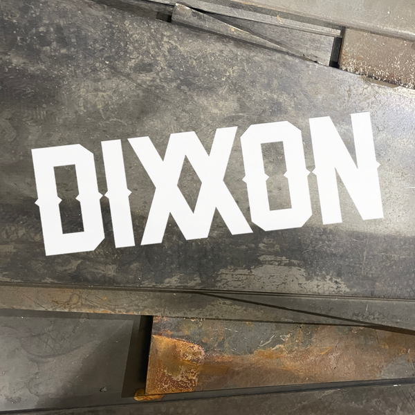 Dixxon Dixxon 18" Die Cut Sticker