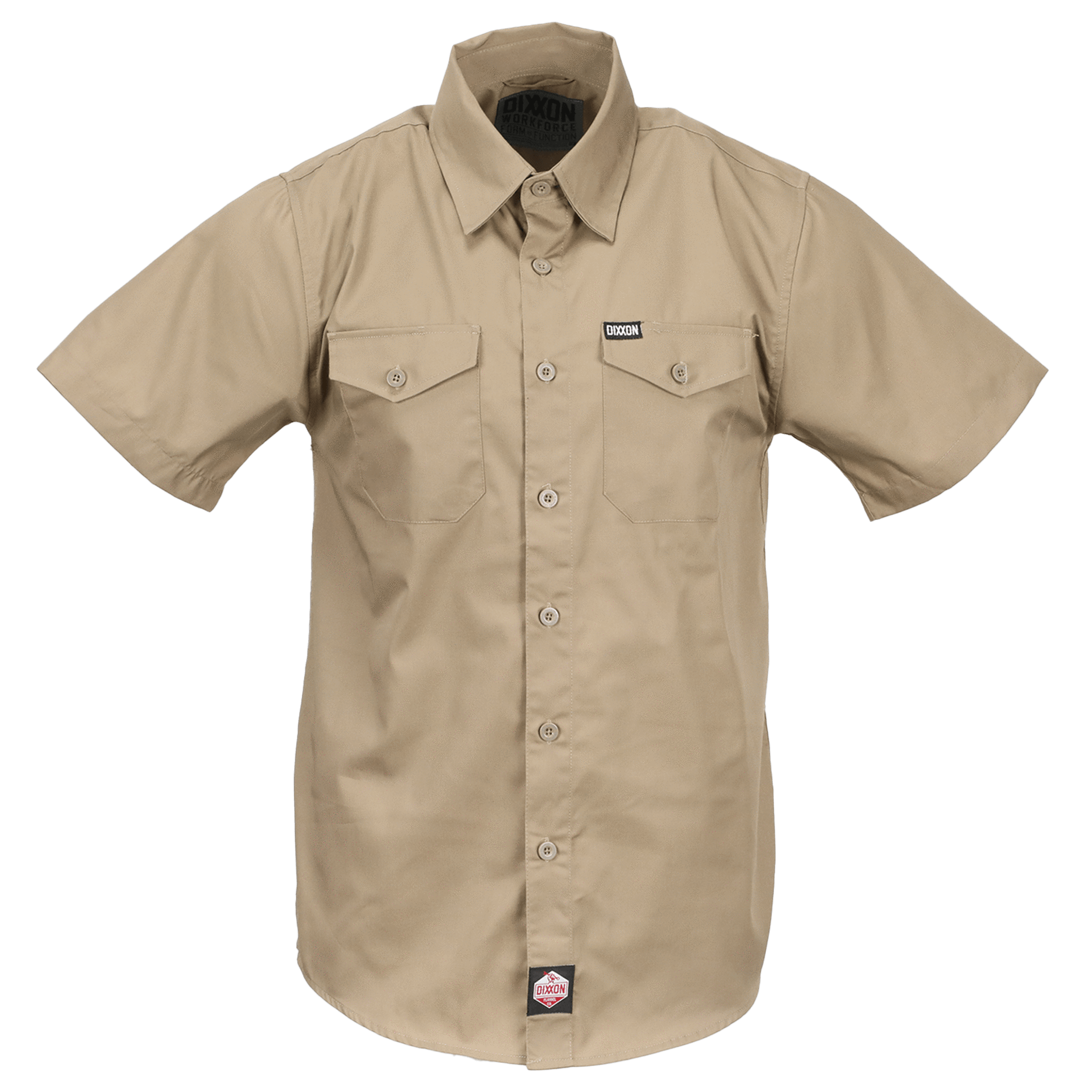 WorkForce Short Sleeve Work Shirt - Khaki