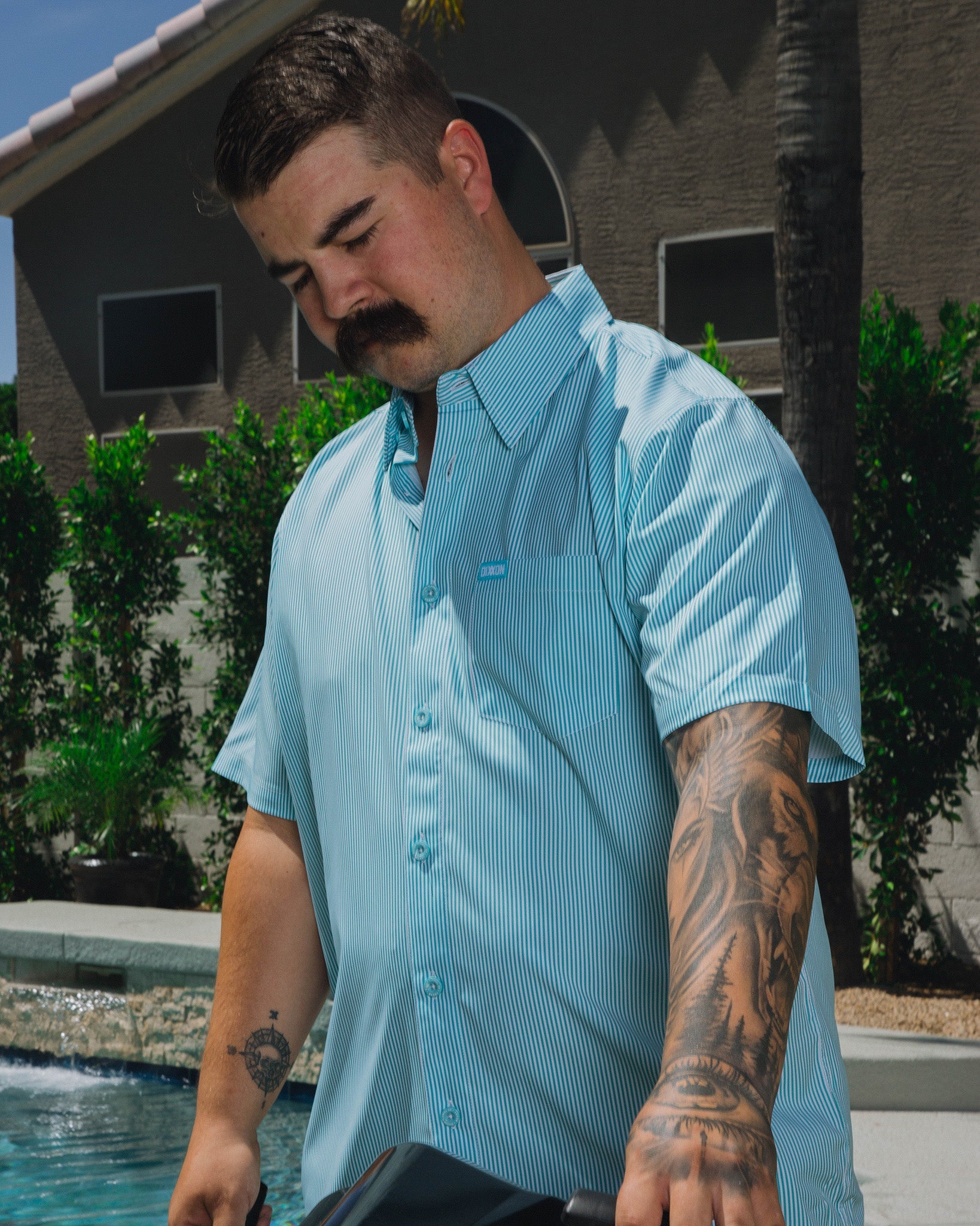 Men's Benny Short Sleeve - Tiffany | Dixxon Flannel Co. 