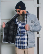 Dixxon Morning Fog Diamond Stitch Jacket