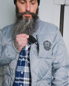 Dixxon Morning Fog Diamond Stitch Jacket