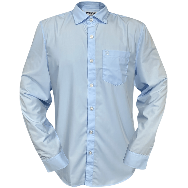 Bamboo Long Sleeve Dress Shirt 2.0 - Light Blue - Dixxon Flannel Co.