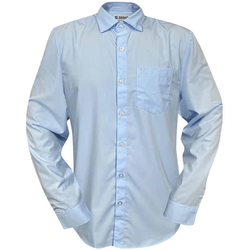 Baby blue top dress shirt