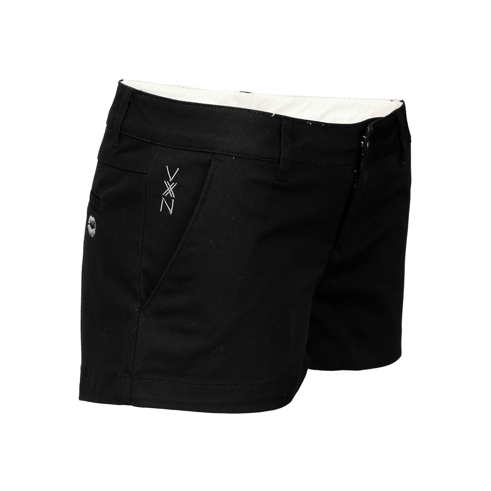 Vixxon Chino Shorts - Black