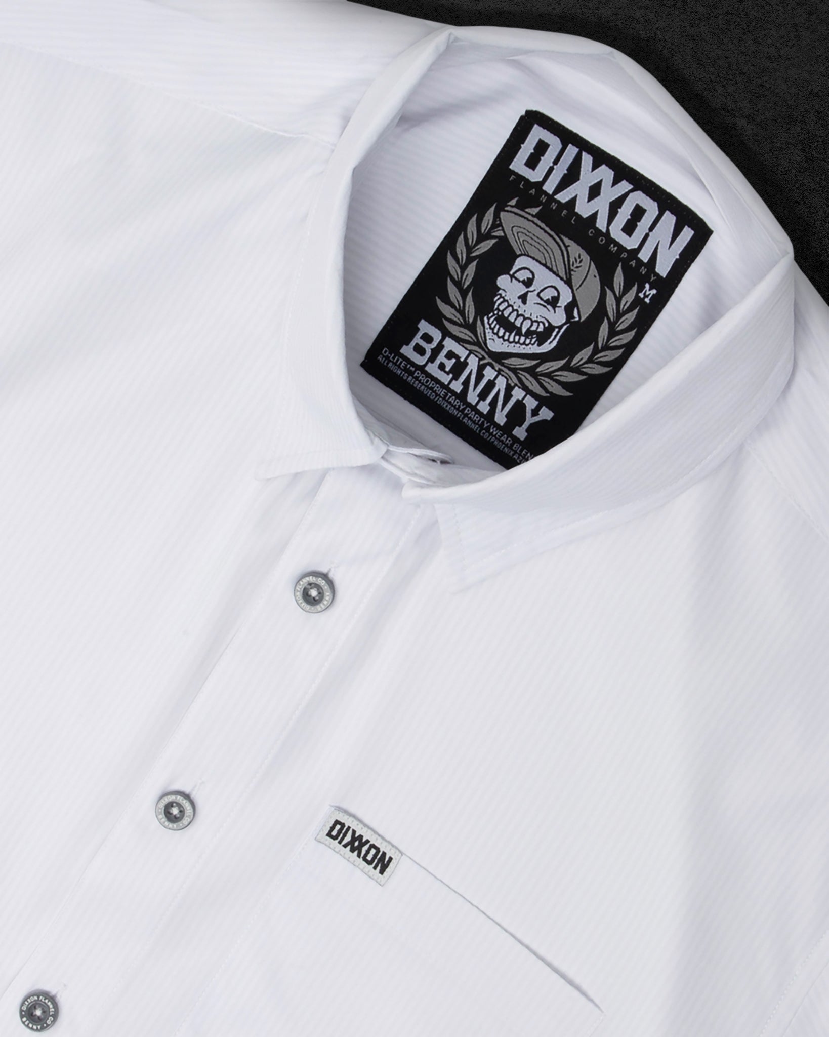 Benny Short Sleeve - White