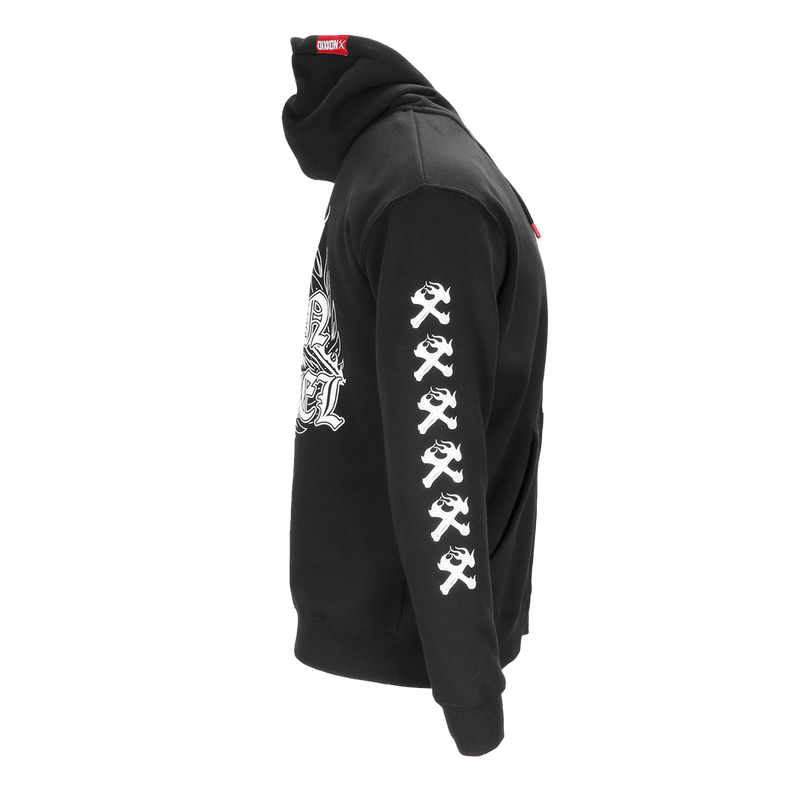 Dark Flannel Zip Up Hoodie Mens Hoodies Dixxon Flannel Co Dixxon Uk