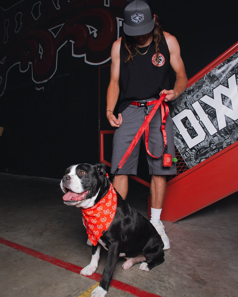 Dixxon Dog Leash - Red - Dixxon Flannel Co.
