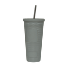 Dixxon Studded Matte Tumbler - Grey
