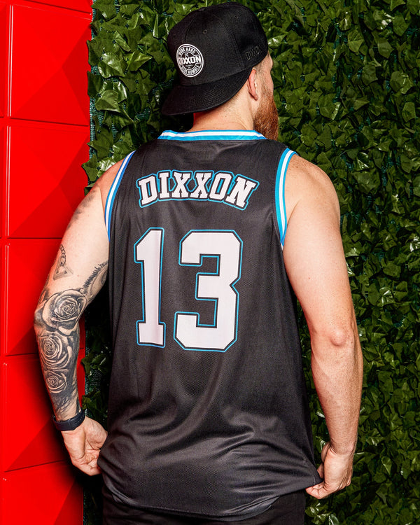 Men's Pinstripe Jersey - Gray, Blue, & White | Dixxon Flannel Co. S