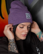 Ribbed Beanie - Purple - Dixxon Flannel Co.