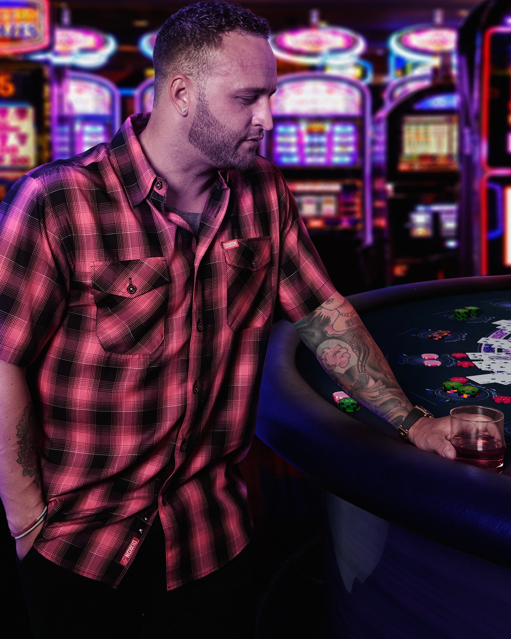 The Strip Bamboo Short Sleeve - Dixxon Flannel Co.