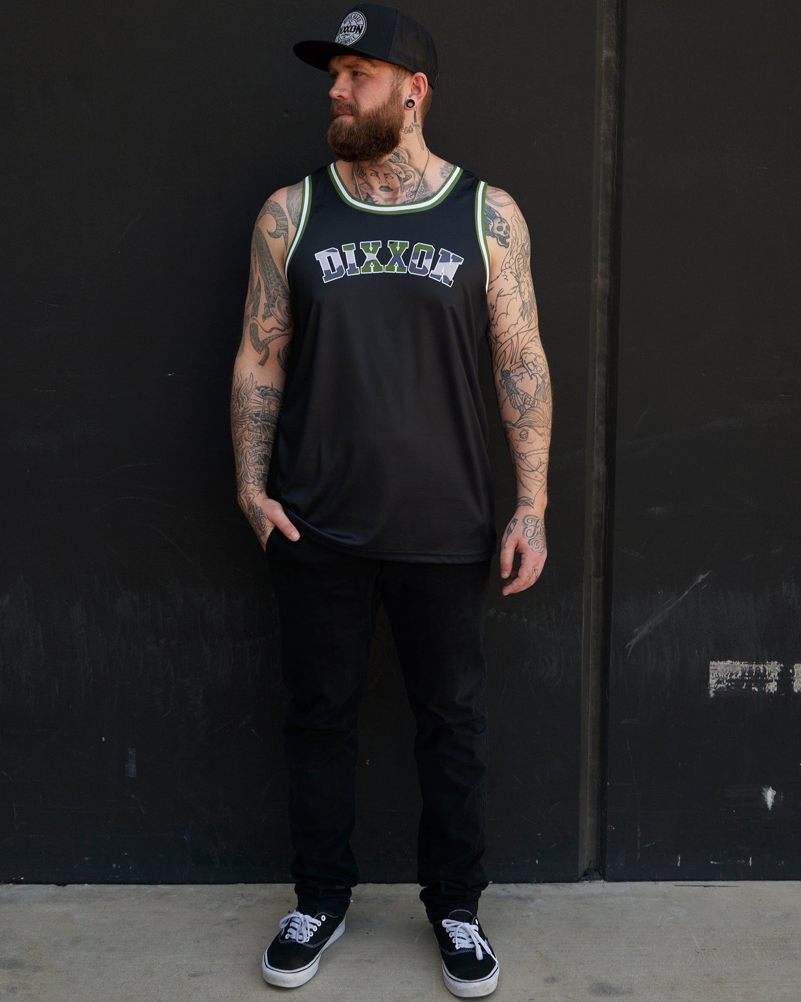 Dixxon Unapologetically American Jersey - Black & Camo